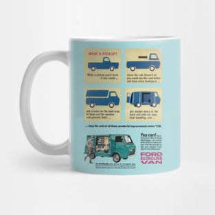 FORD ECONOLINE VAN - advert Mug